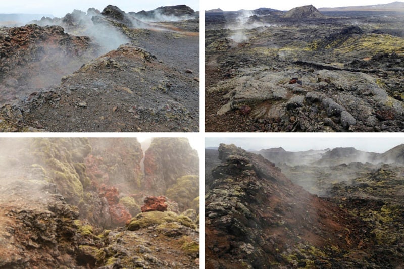 lave fumante Leirhnjukur Islande 3