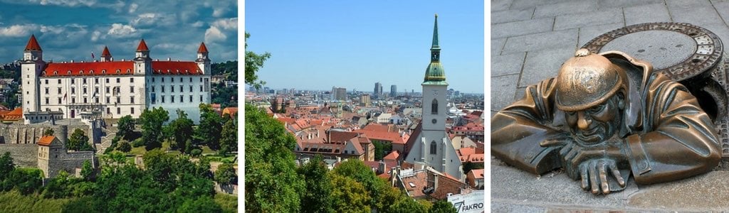 Bratislava stop on itinerary 2 weeks around Europe by train