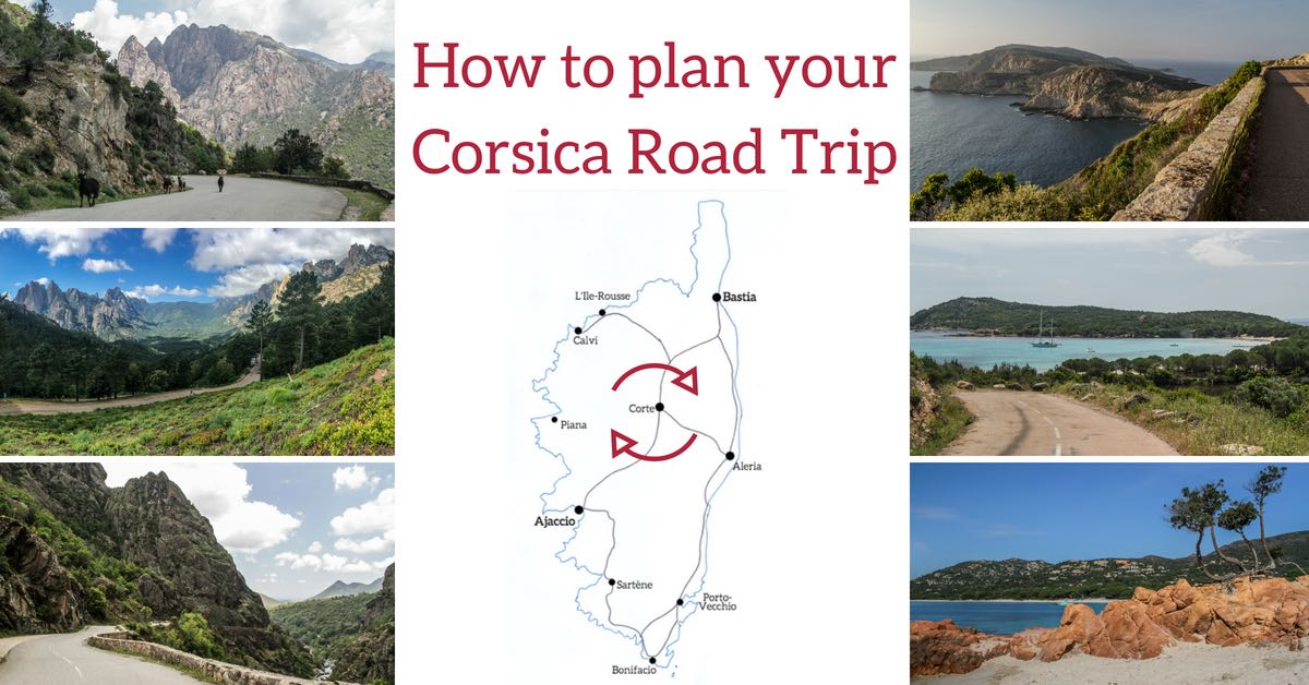 corsica road trip itinerary