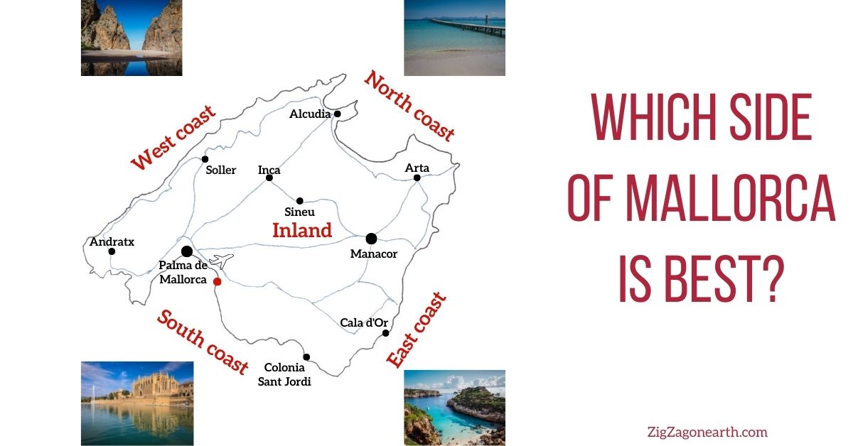 Which side of Mallorca has best beaches?