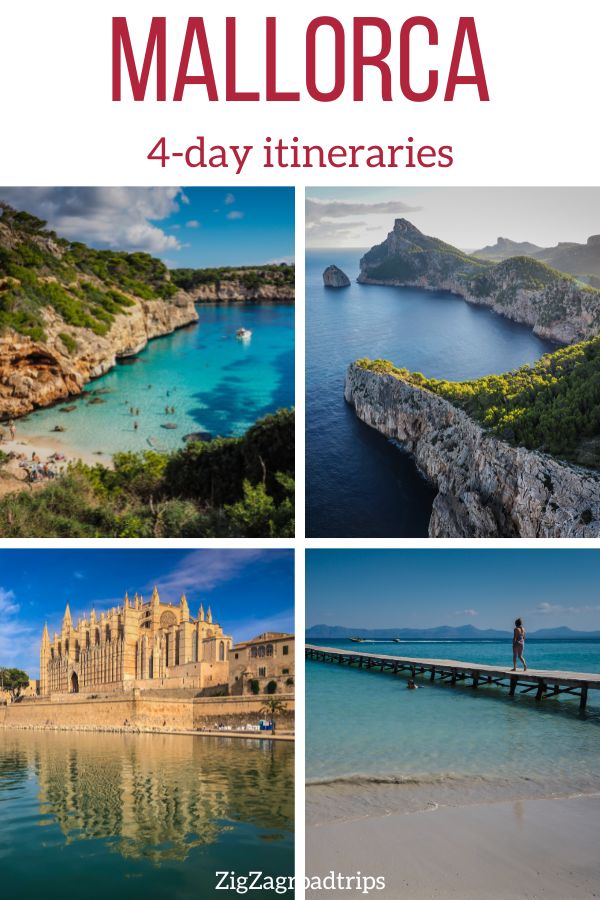 4 days in Mallorca itineraries